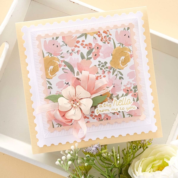 Postage Edge Squares, Stanze- Spellbinders